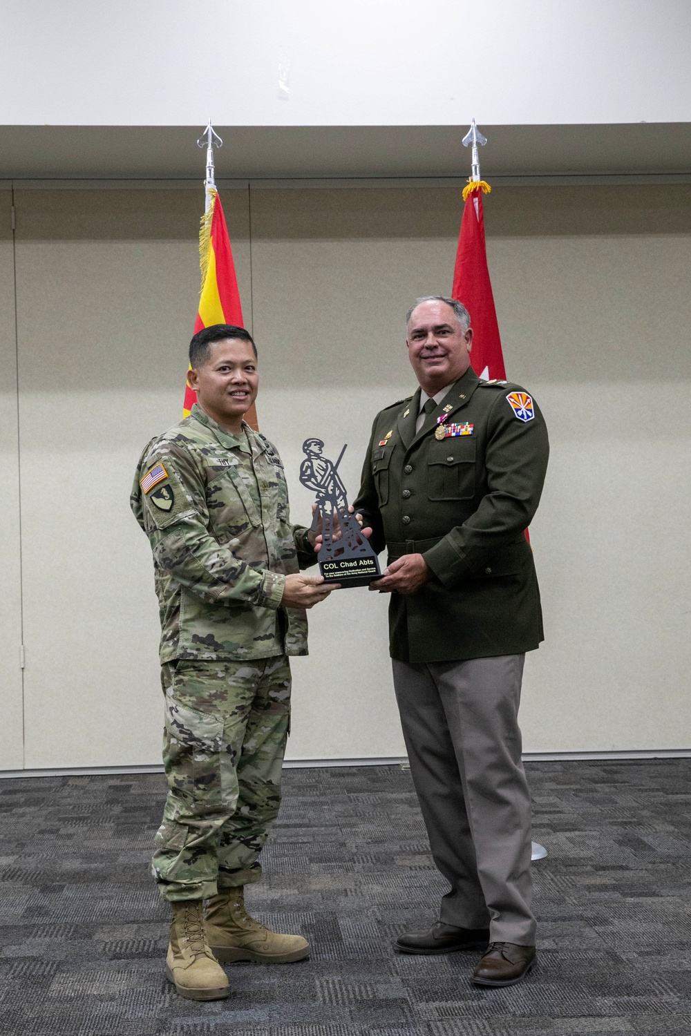 Colonel Chad M. Abts Retirement Ceremony
