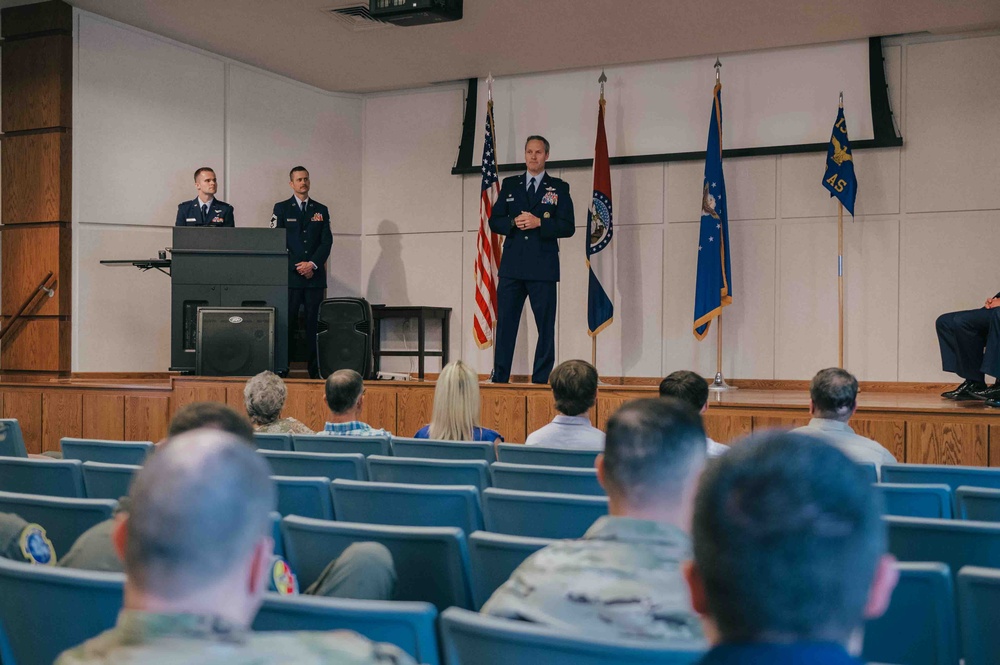 Change of Command Ceremony for the 180th Airlift Squadron