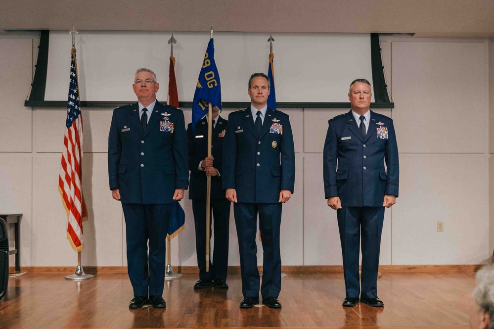 Change of Command Ceremony for the 180th Airlift Squadron
