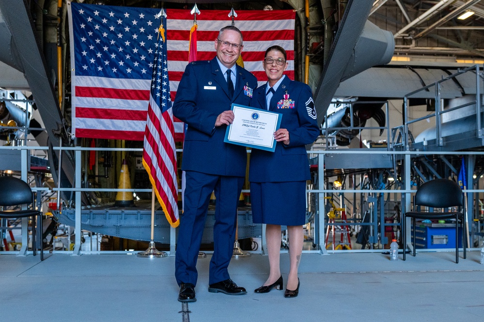 Airmen retires after over 39 years of service