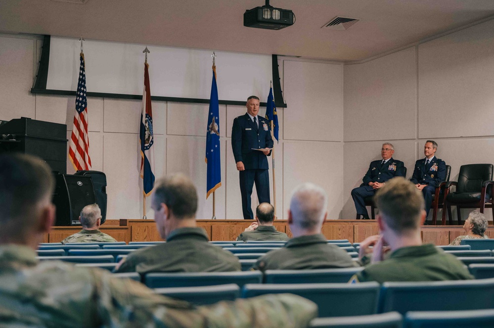 Change of Command Ceremony for the 180th Airlift Squadron
