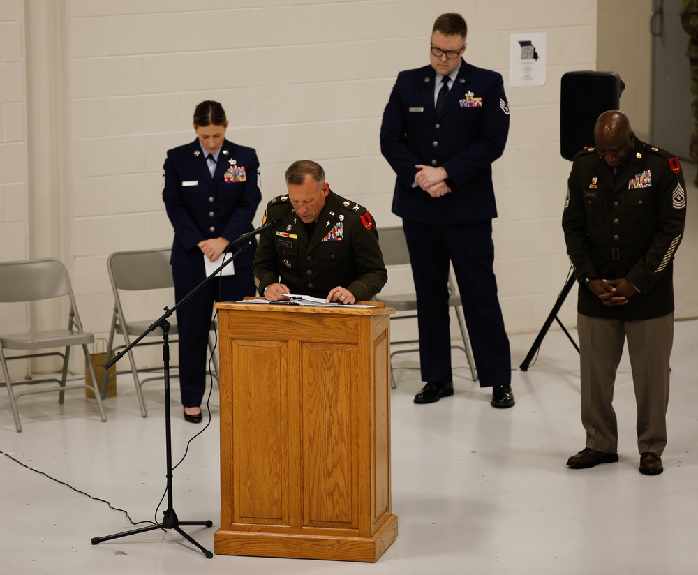 Missouri National Guard Change of Responsibility Ceremonies