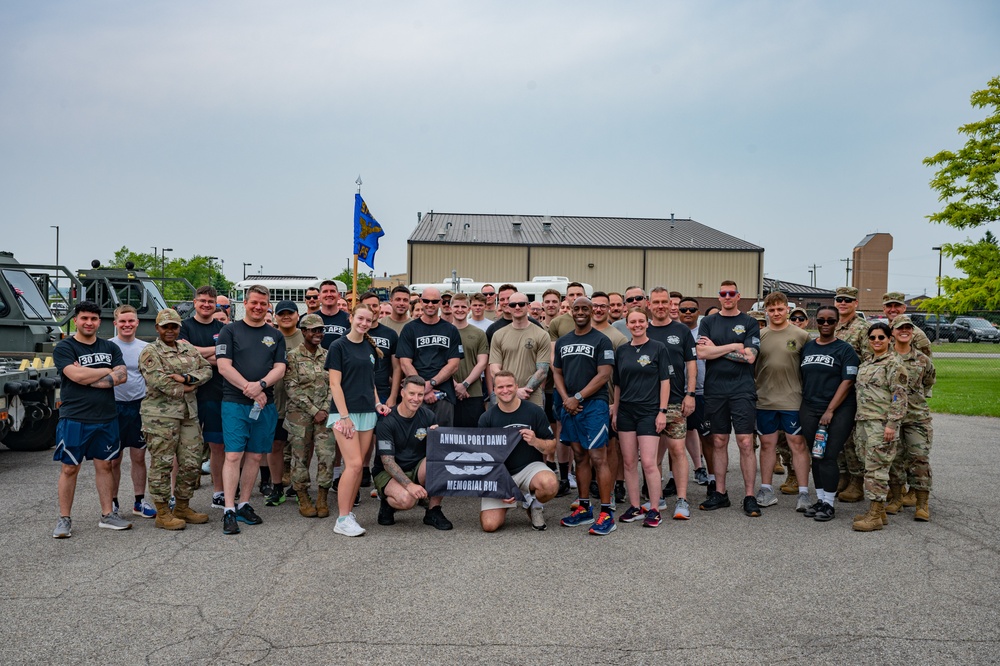 12th Annual Port Dawg Memorial Run at the 914th Air Refueling Wing