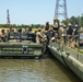 7th Brigade Conduct Wet Gap Crossing Rehearsal for Saber Guardian 25