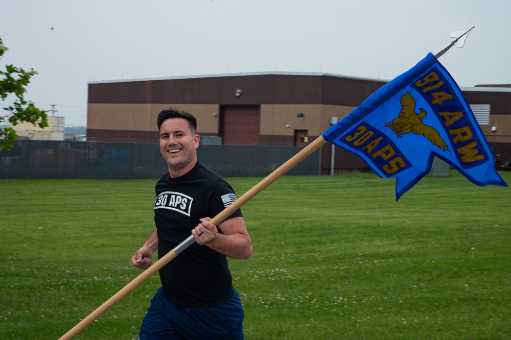 12th Annual Port Dawg Memorial Run at the 914th Air Refueling Wing