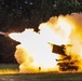 1-181st Field Artillery Regiment fires HIMARS