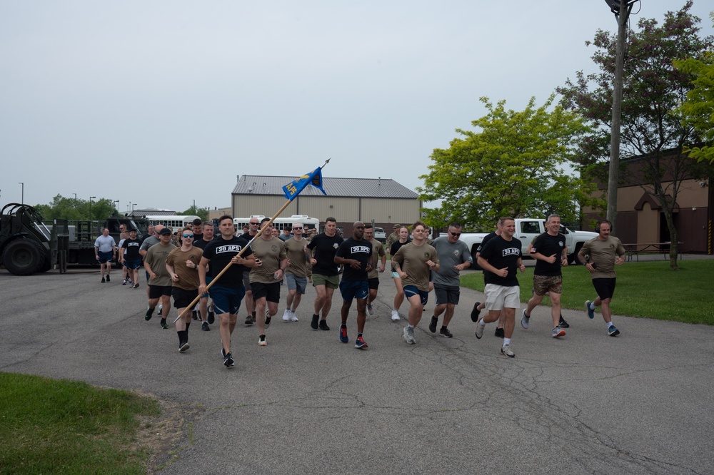 12th Annual Port Dawg Memorial Run at the 914th Air Refueling Wing