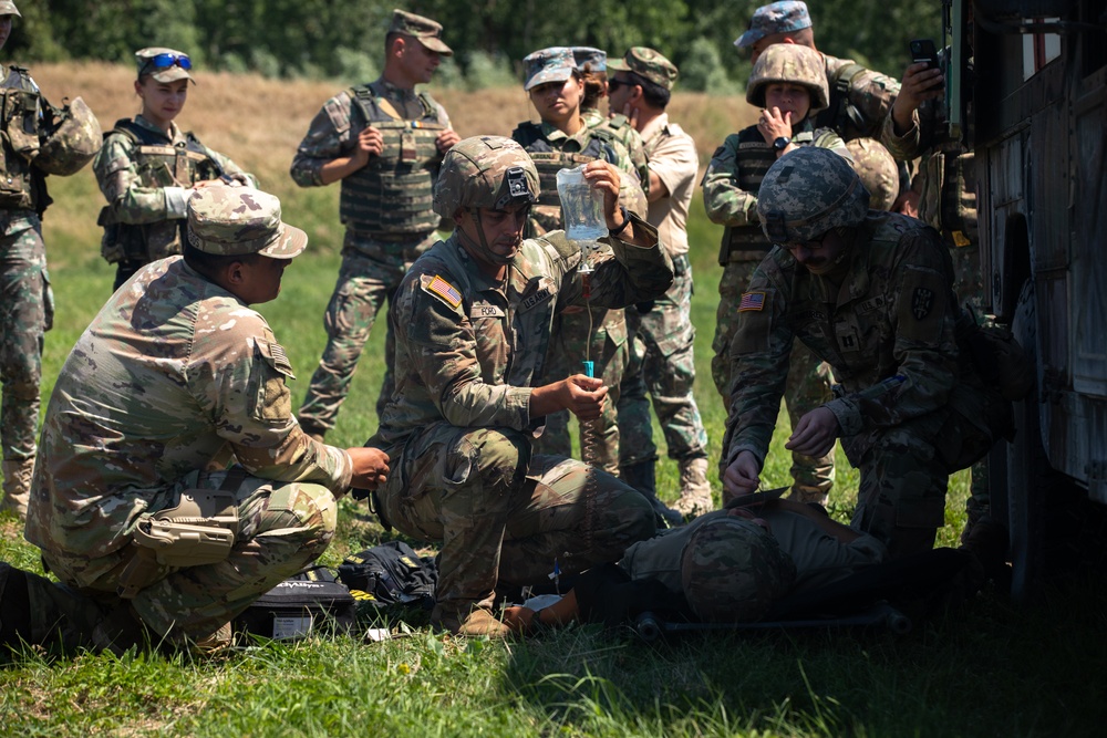 7th Engineer Brigade Conduct Hot Load Training Exercise In Romania