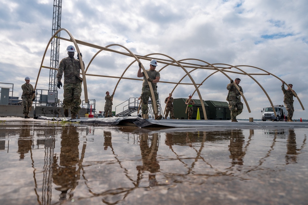 155th ARW performs a Combat Readiness Exercise