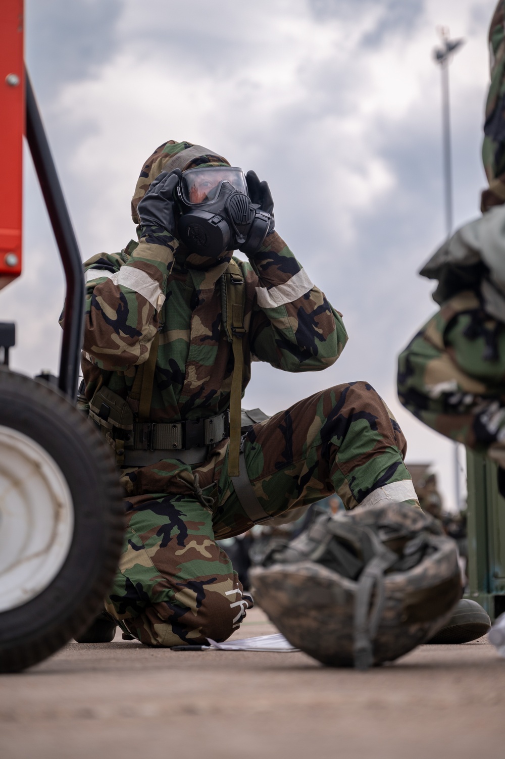 155th ARW performs a Combat Readiness Exercise