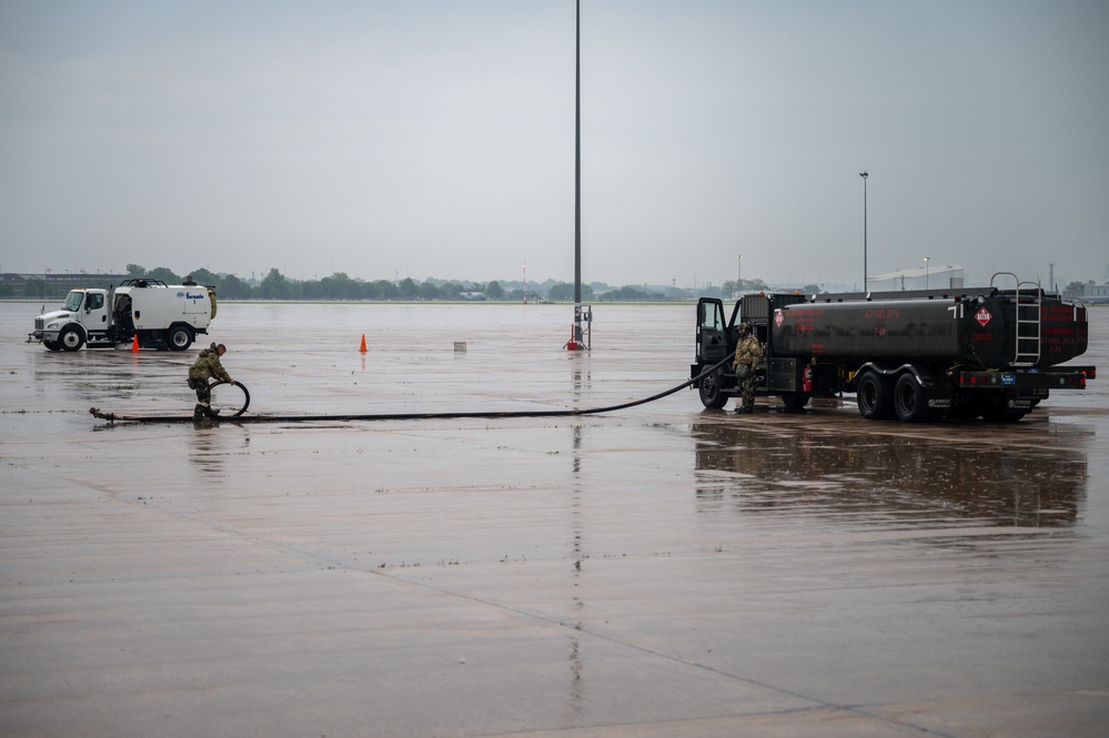 155th ARW performs a Combat Readiness Exercise