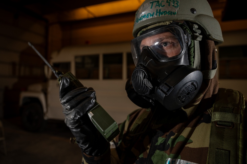 155th ARW performs a Combat Readiness Exercise