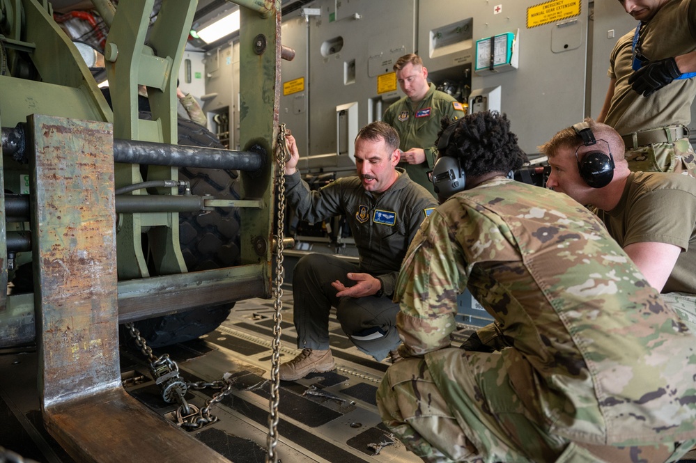315th AW Airmen Refine Tie down Skills During Port Dawg Rodeo at JB Charleston