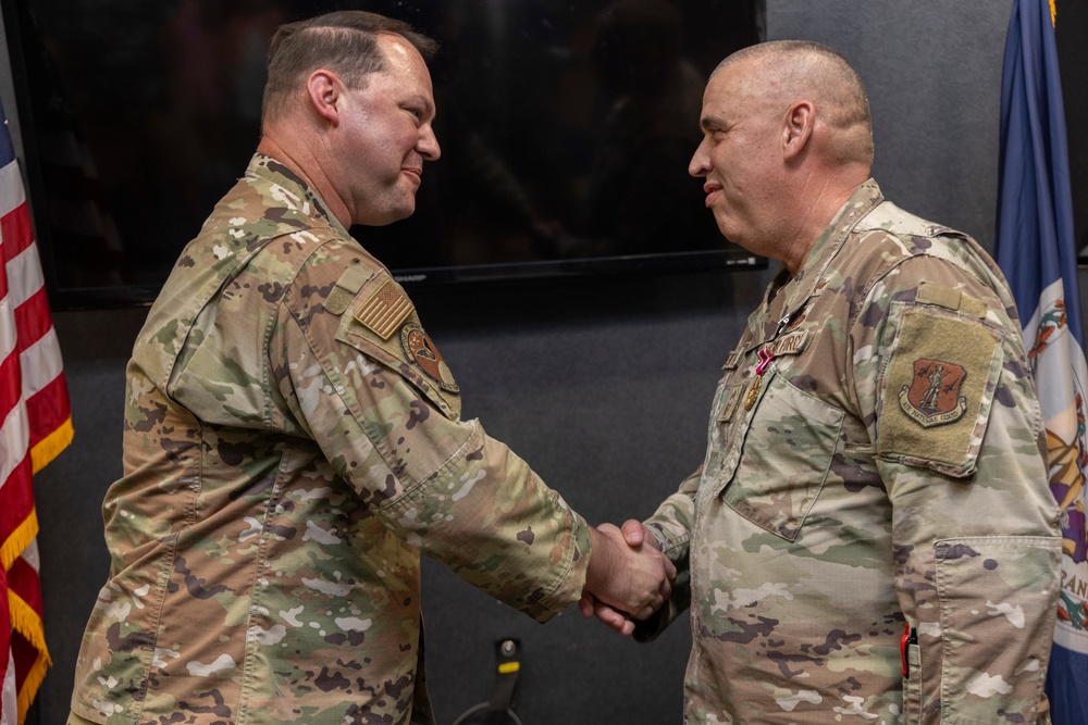 CMSgt Siebenthaler Retires after 37 years of service