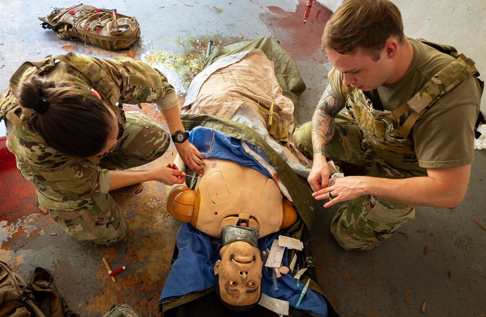 Medical combat training