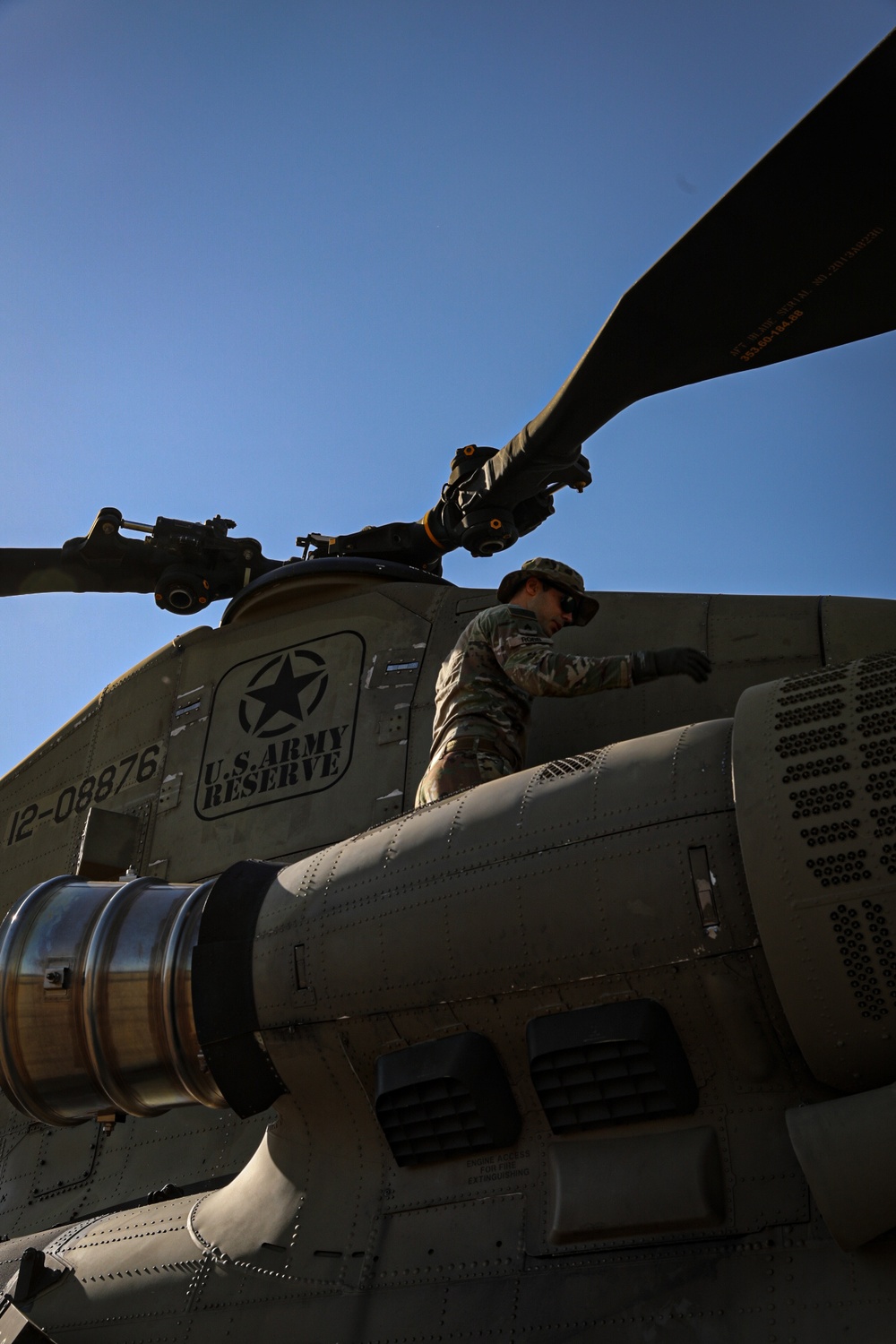 Operation Mojave Falcon - Chinook Unit Transportation