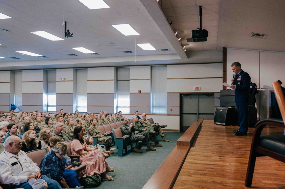 The 139th Medical Group Change of Command Ceremony