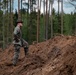 US and Latvian forces team up in Selija Castle construction project
