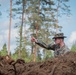 US and Latvian forces team up in Selija Castle construction project