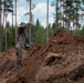 US and Latvian forces team up in Selija Castle construction project