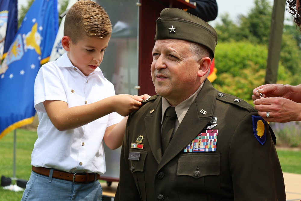 Geneva, Ill., Officer Promoted to Major General in the Illinois Army National Guard