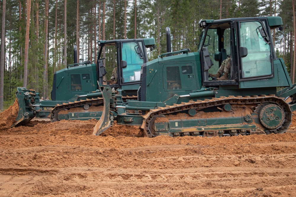 Latvian and US Engineers Level Up Joint Capabilities