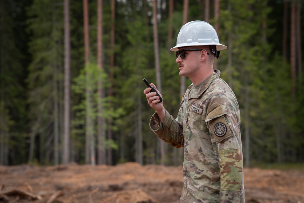 Latvian and US Engineers Level Up Joint Capabilities