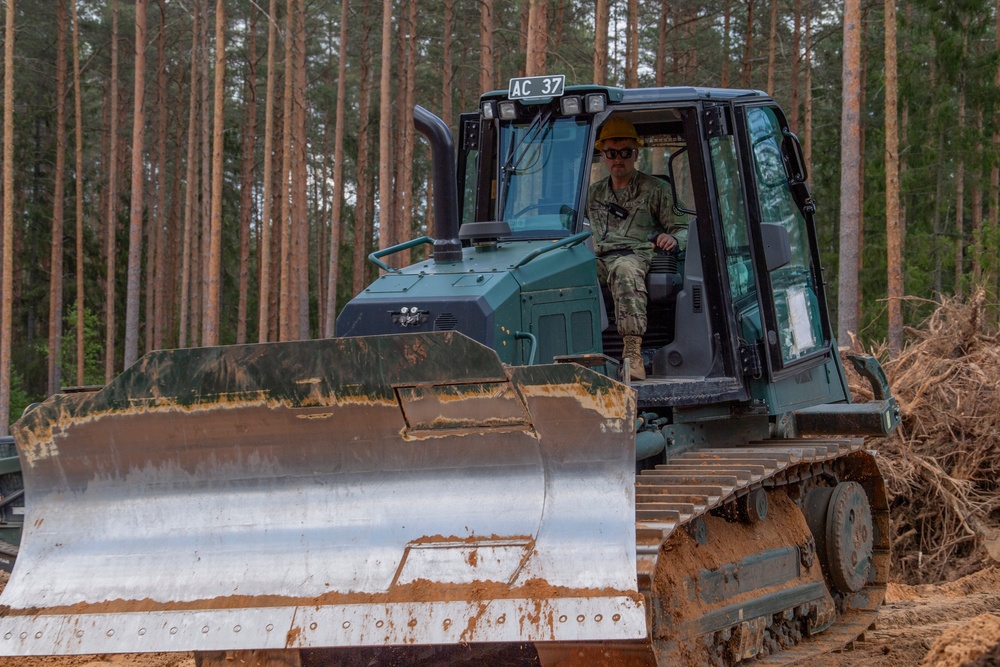 Latvian and US Engineers Level Up Joint Capabilities