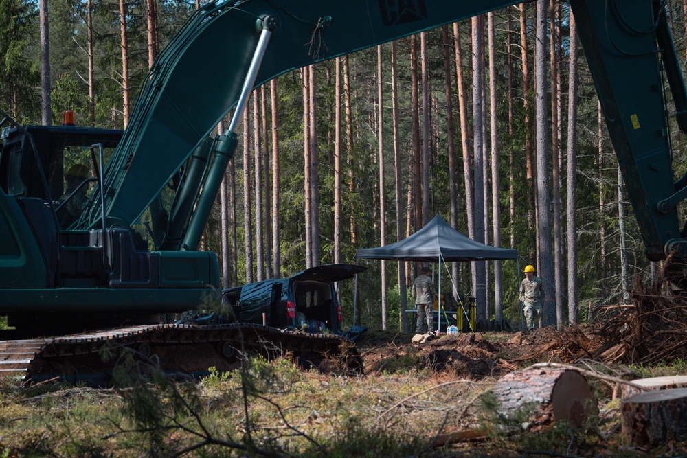 Latvian and U.S. Engineers Level Up Joint Capabilities