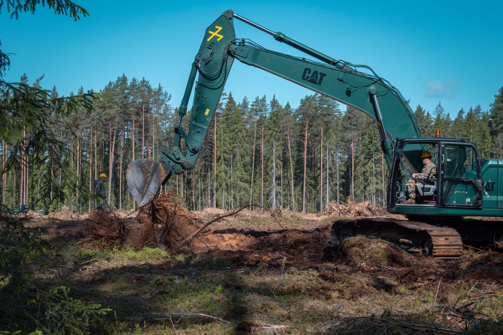 Latvian and US Engineers Level Up Joint Capabilities