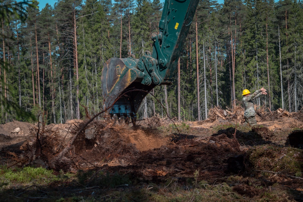 Latvian and U.S. Engineers Level Up Joint Capabilities