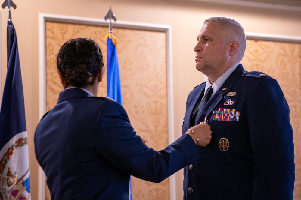 192nd Force Support Squadron hosts first change of command