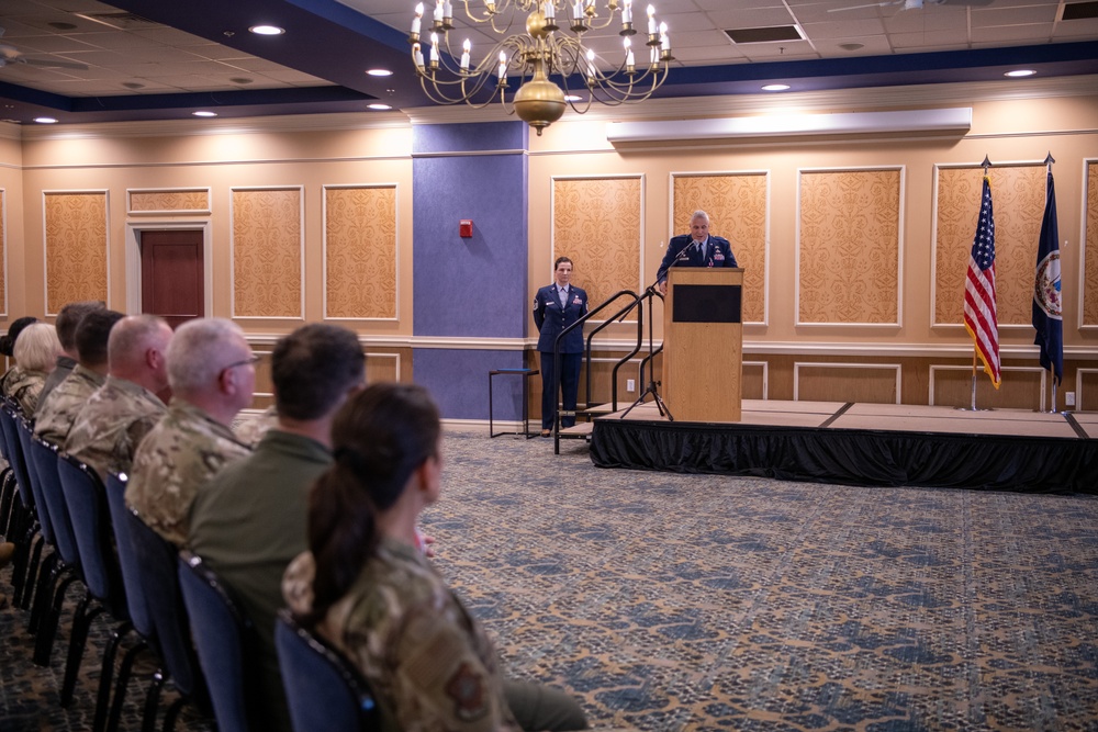 192nd Force Support Squadron hosts first change of command