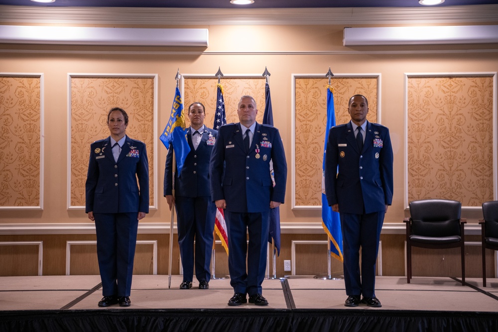 192nd Force Support Squadron hosts first change of command