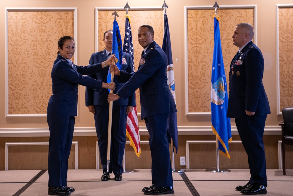 192nd Force Support Squadron hosts first change of command