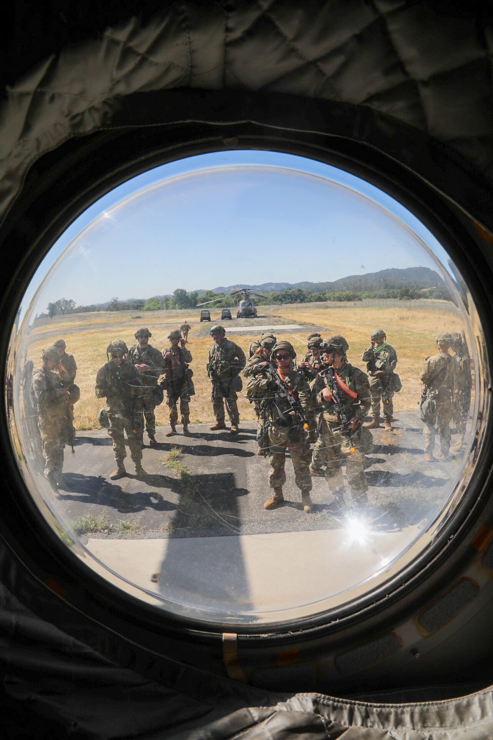 Operation Mojave Falcon - Chinook Unit Transportation