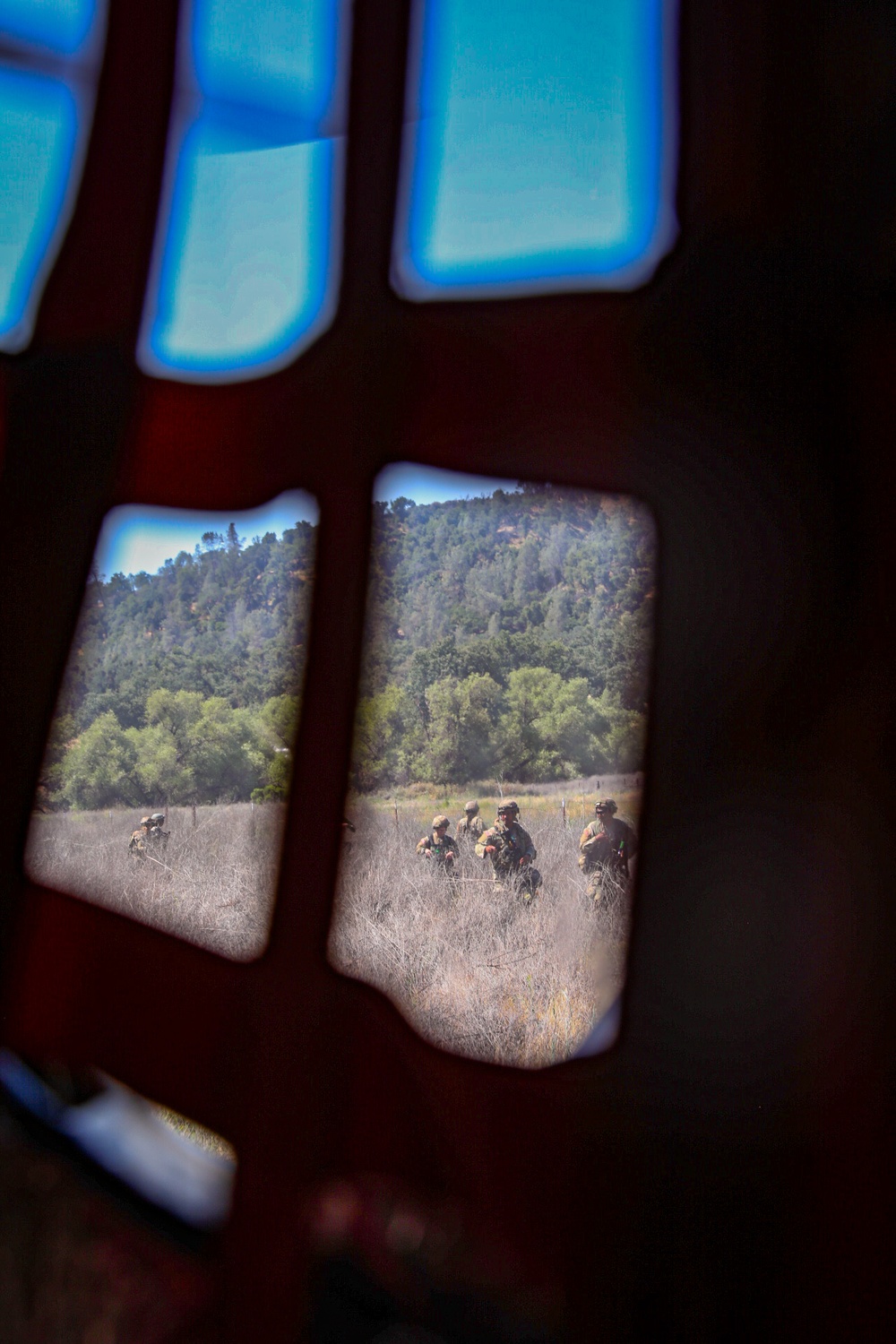 Operation Mojave Falcon - Chinook Unit Transportation