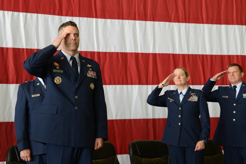 First salute