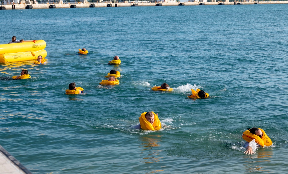 172nd OSS Water Survival Training