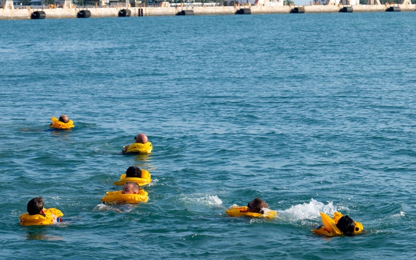 172nd OSS Water Survival Training