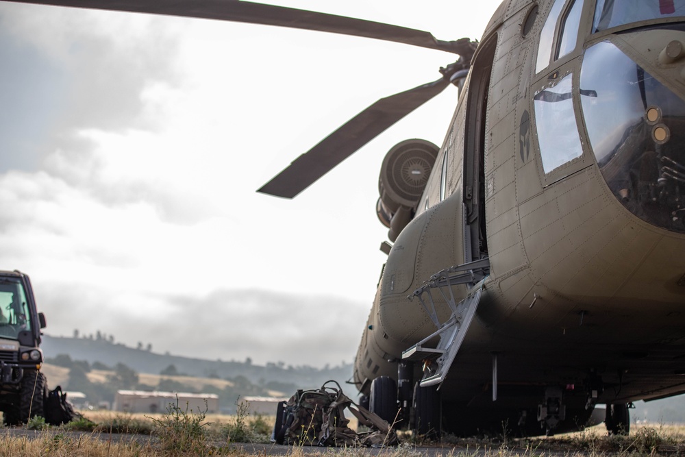 Operation Mojave Falcon - Chinook Unit Transportation