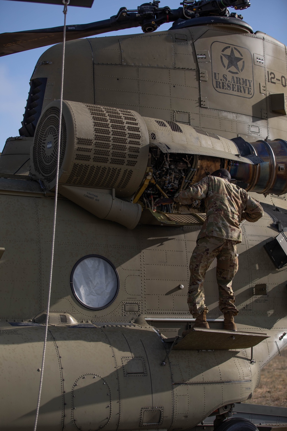 Operation Mojave Falcon - Chinook Unit Transportation