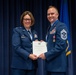Command Chief Master Sgt. Receives Retirement Certificate.