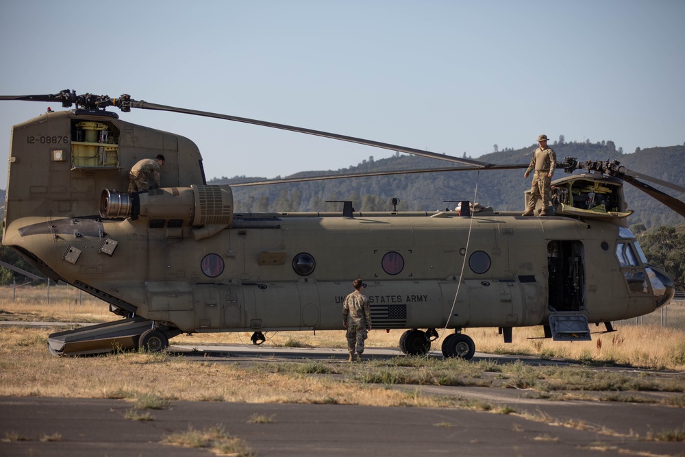 Operation Mojave Falcon - Chinook Unit Transportation