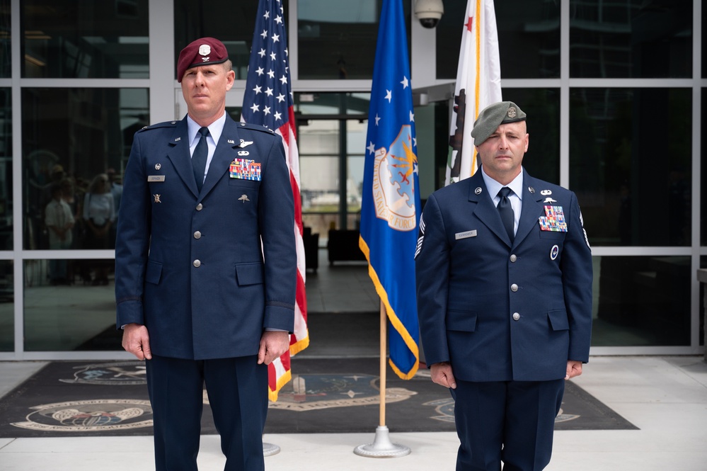 CMSgt Eric Icenhower Promotion