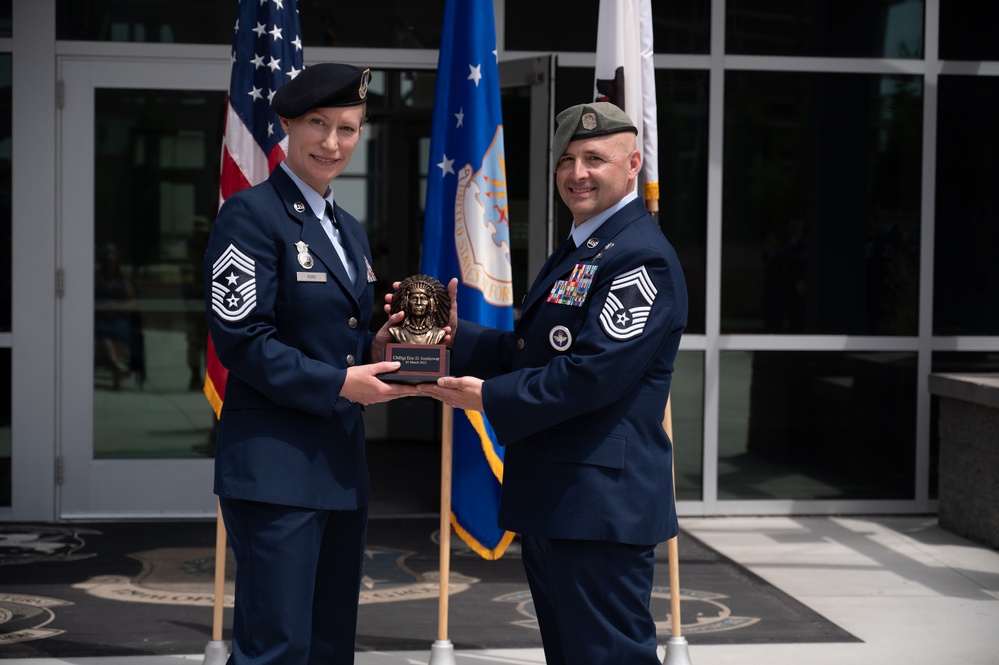 CMSgt Eric Icenhower Promotion