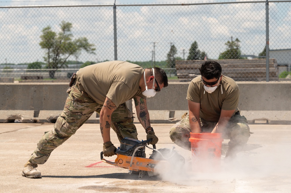 155th Air Refueling Wing conducts Combat Readiness Exercise