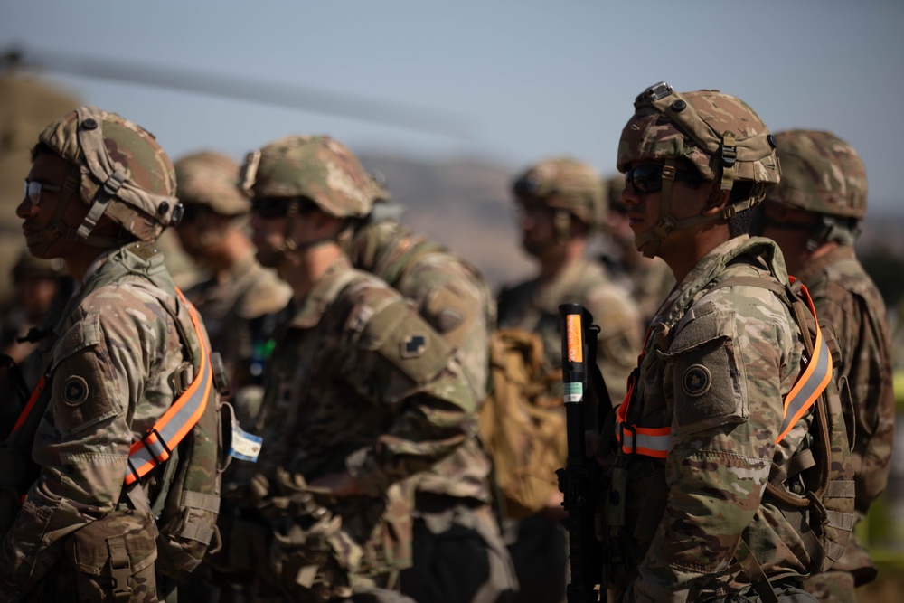 Operation Mojave Falcon - Chinook Unit Transportation
