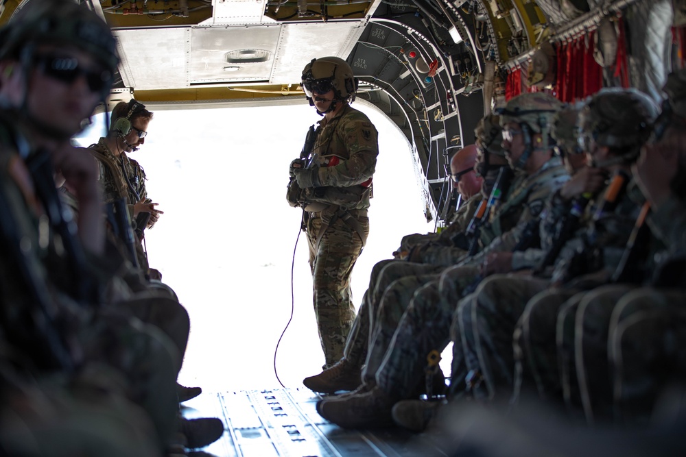 Operation Mojave Falcon - Chinook Unit Transportation