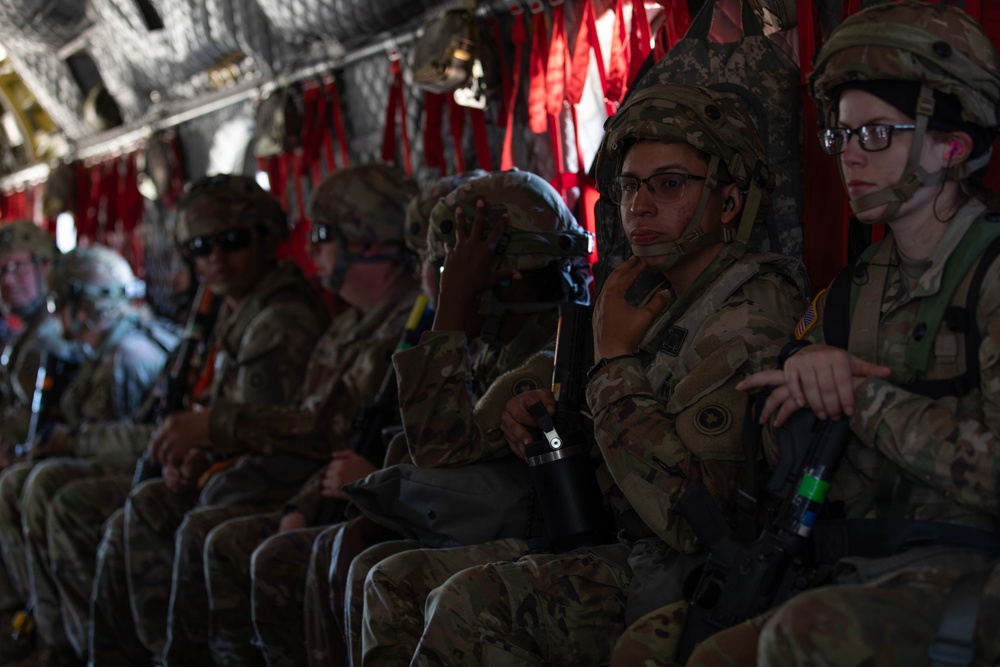 Operation Mojave Falcon - Chinook Unit Transportation